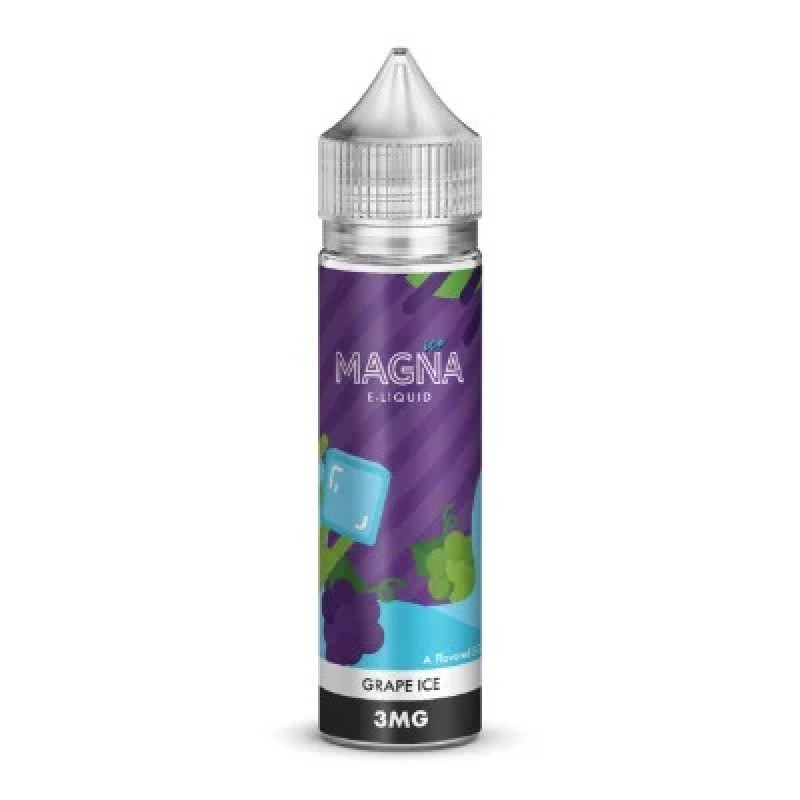 Líquido Magna - 60ML/3MG - Grape ice Líquido Magna - 60ML/3MG - Grape ice